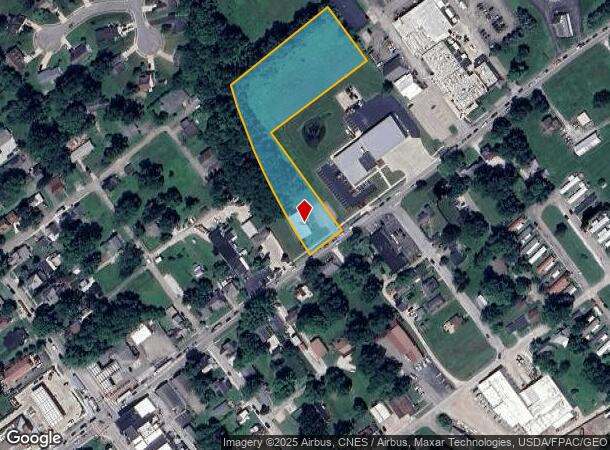  112 E Coshocton St, Johnstown, OH Parcel Map