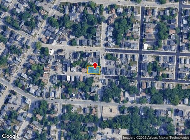  123 Maple St, Woonsocket, RI Parcel Map