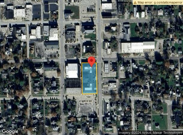  309 S Main St, Paris, IL Parcel Map