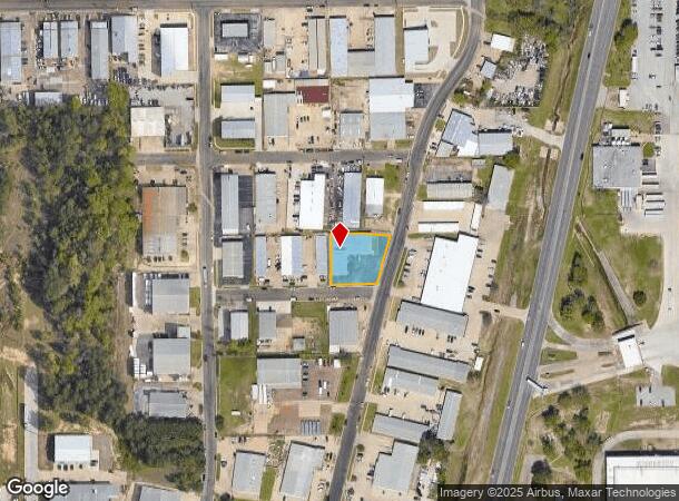  2001 Patridge St, Tyler, TX Parcel Map