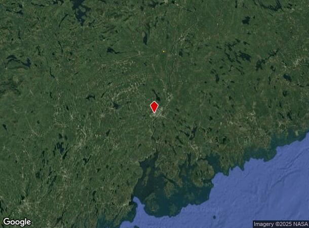  1243 Hammond St, Bangor, ME Parcel Map