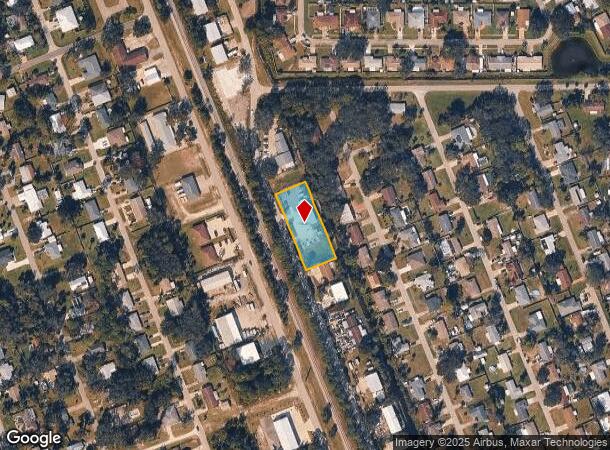 2311 Guava Dr, Edgewater, FL Parcel Map
