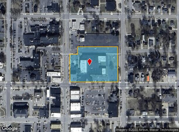 604 N Mcewan St, Clare, MI Parcel Map