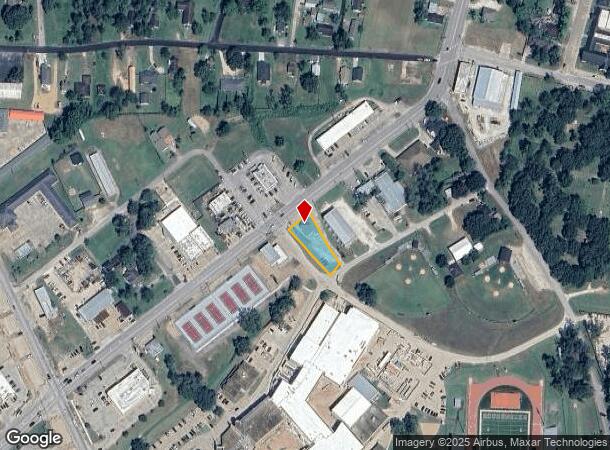 449 S 17Th St, West Columbia, TX Parcel Map