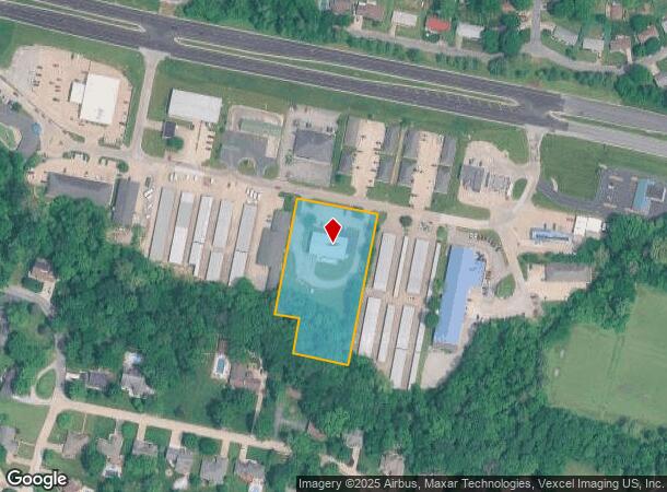  251 Southwoods Ctr, Columbia, IL Parcel Map