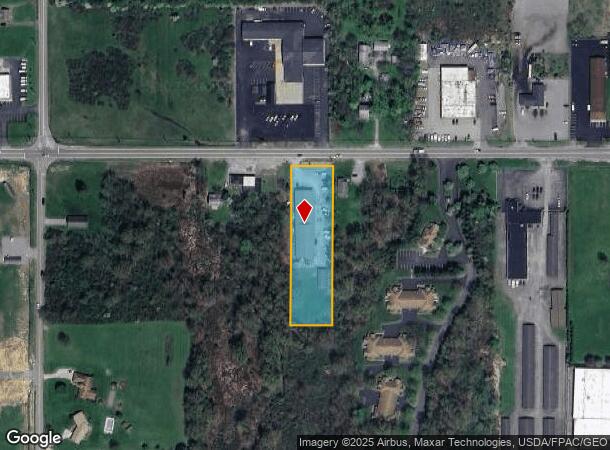  7131 Akron Canfield Rd, Canfield, OH Parcel Map