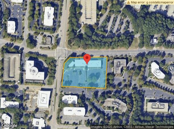  2500 Blue Ridge Rd, Raleigh, NC Parcel Map