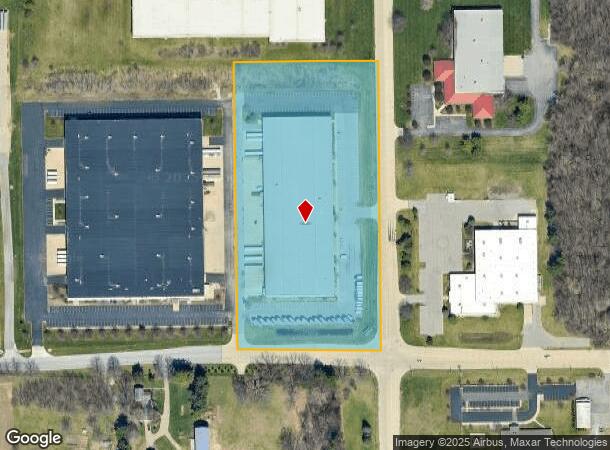  3507 N Olive Rd, South Bend, IN Parcel Map