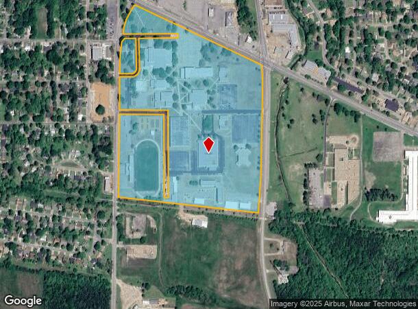 2400 Clarksville St, Paris, TX Parcel Map