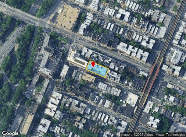  643 E 232Nd St, Bronx, NY Parcel Map