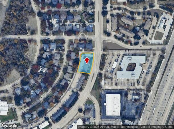  2107 N Collins Blvd, Richardson, TX Parcel Map