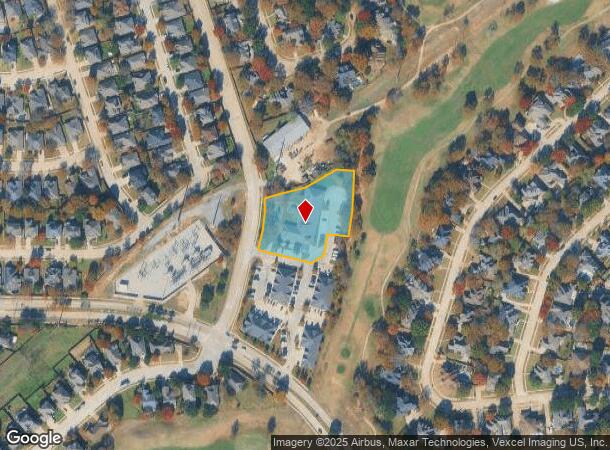 1358 Robinson Rd, Corinth, TX Parcel Map