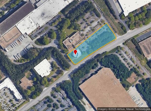 2825 Rolling Pin Ln, Suwanee, GA Parcel Map