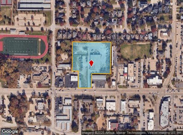 340 W Northwest Hwy, Grapevine, TX Parcel Map