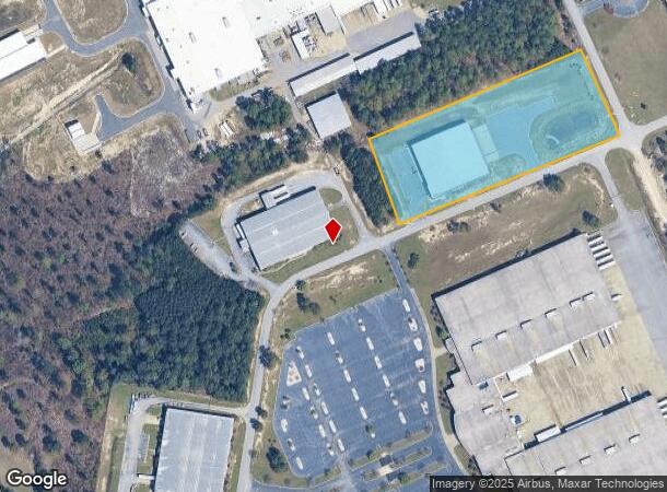  1061 Technology Dr, West Columbia, SC Parcel Map
