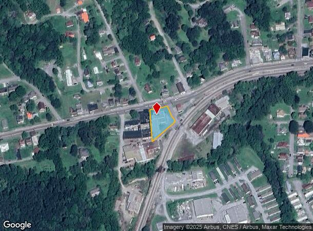 101 Thistle St, Bluefield, VA Parcel Map