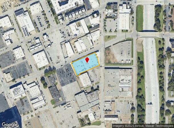  600 E 4Th St, Tulsa, OK Parcel Map