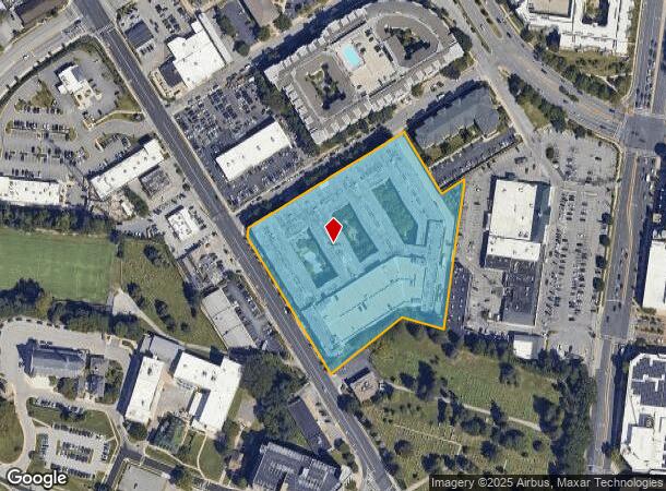 707 York Rd, Towson, MD Parcel Map