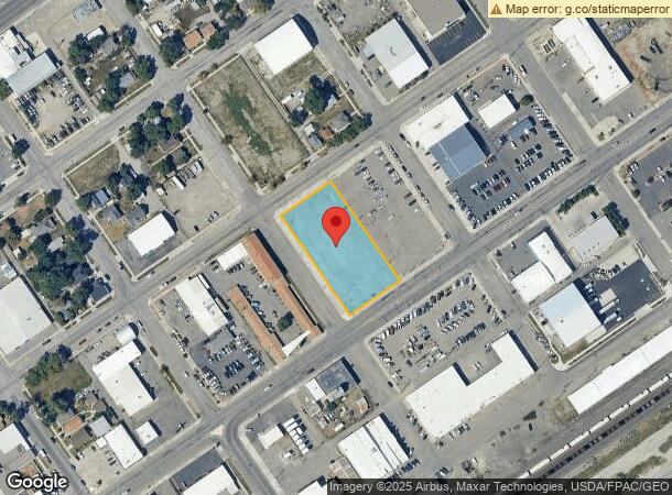  1617 1St Ave N, Billings, MT Parcel Map