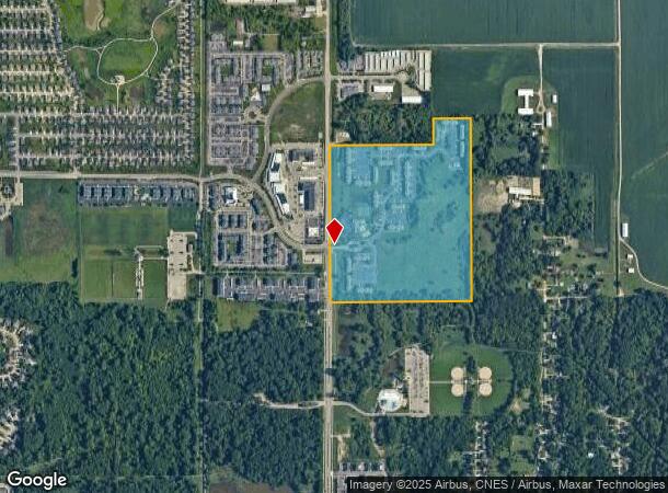  16789 Chandler Rd, East Lansing, MI Parcel Map