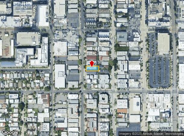  922 N Hudson Ave, Los Angeles, CA Parcel Map