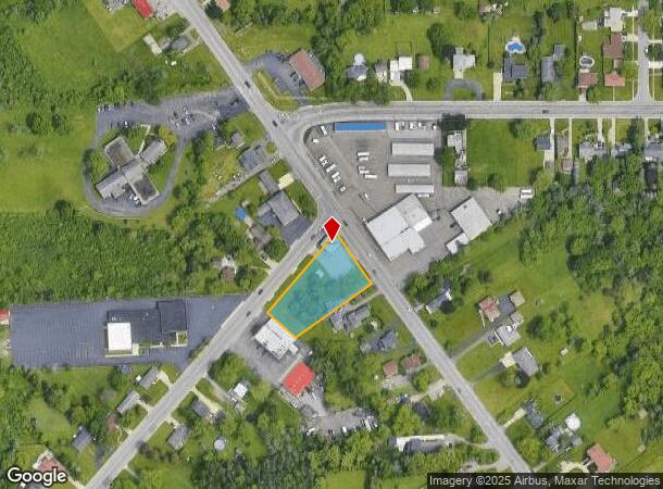  1497 Orchard Park Rd, Buffalo, NY Parcel Map