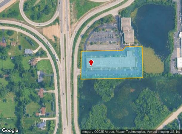 940 S Frontage Rd, Woodridge, IL Parcel Map