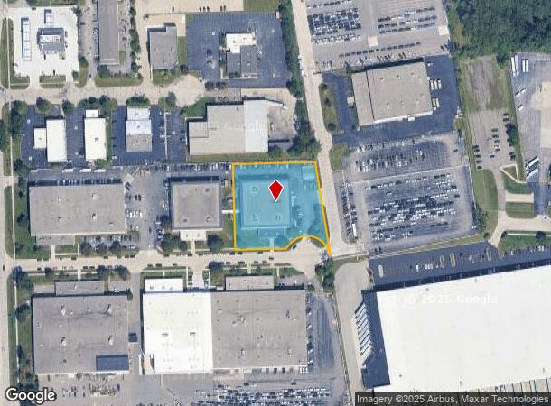  1987 Concept Dr, Warren, MI Parcel Map