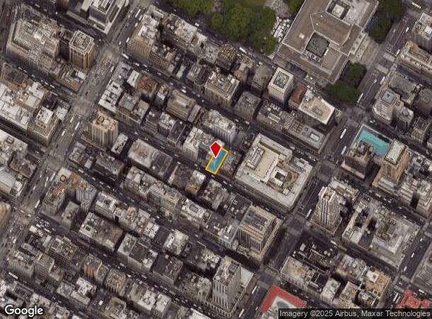  21 W 38Th St, New York, NY Parcel Map