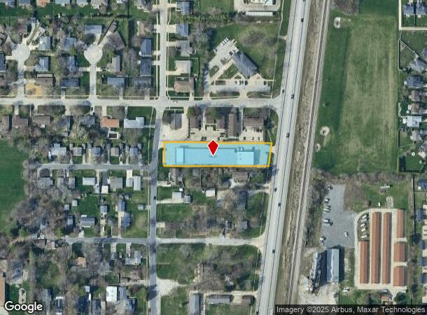 209 N Dunlap Ave, Savoy, IL Parcel Map