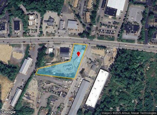  853 Plain St, Marshfield, MA Parcel Map