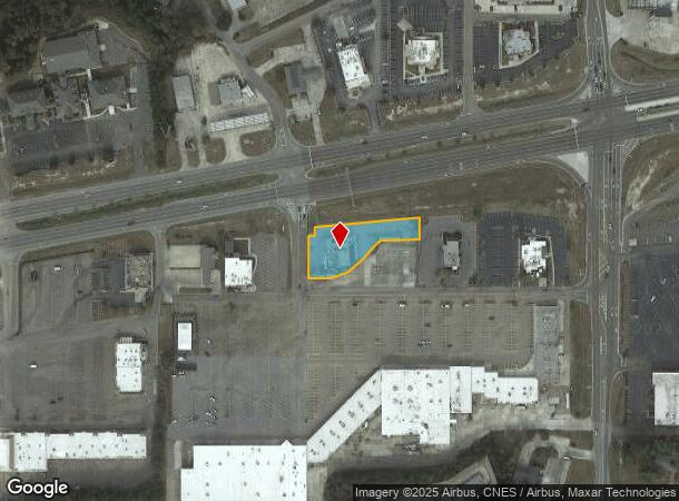  4640 Hardy St, Hattiesburg, MS Parcel Map