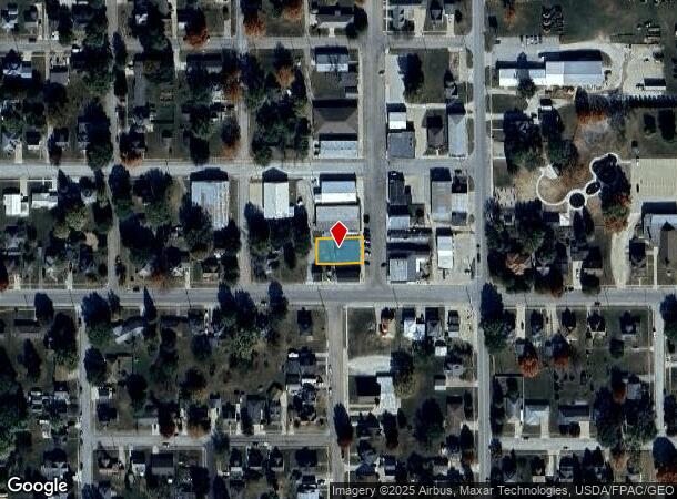  523 N Adams St, Wellsburg, IA Parcel Map