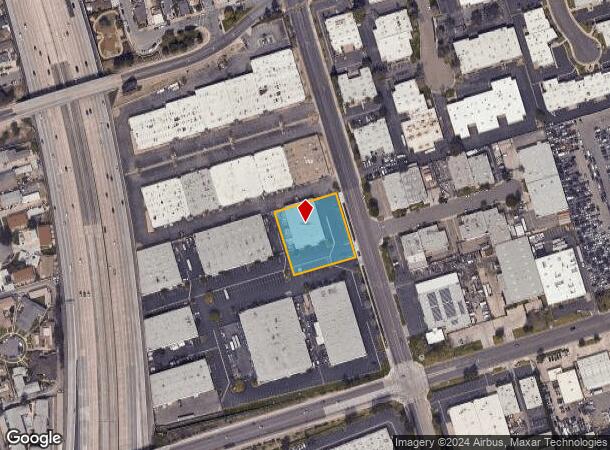  1347 N Blue Gum St, Anaheim, CA Parcel Map