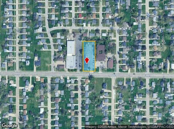 2222 Johnson Ave Nw, Cedar Rapids, IA Parcel Map