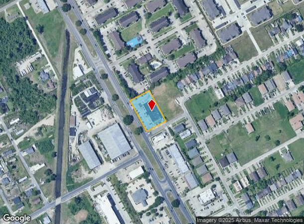  2245 Manhattan Blvd, Harvey, LA Parcel Map