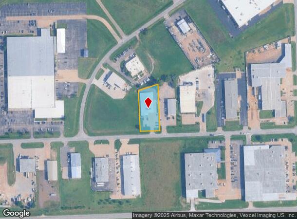 10012 W York St, Wichita, KS Parcel Map