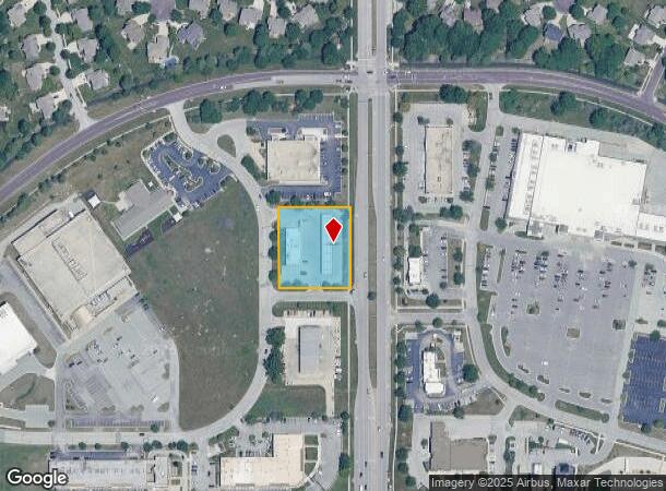  11950 W 135Th St, Overland Park, KS Parcel Map