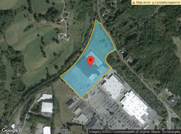  21421 Market Ctr, Bristol, VA Parcel Map