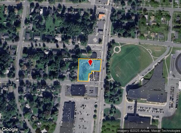  1238 Washington St, Watertown, NY Parcel Map