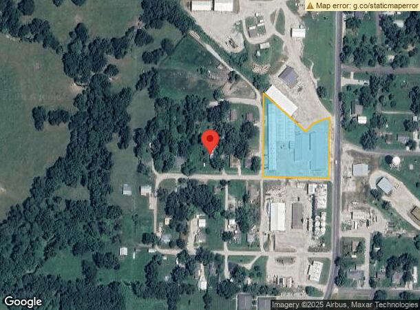  1106 W North St, Plattsburg, MO Parcel Map