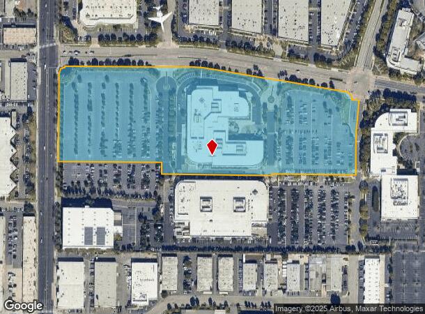  1600 E Saint Andrew Pl, Santa Ana, CA Parcel Map