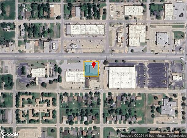  1302 Sw Lee Blvd, Lawton, OK Parcel Map