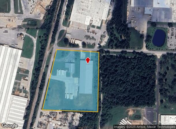  610 W Nursery Rd, Rogers, AR Parcel Map