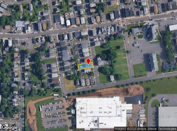  22 Silver St, New Britain, CT Parcel Map