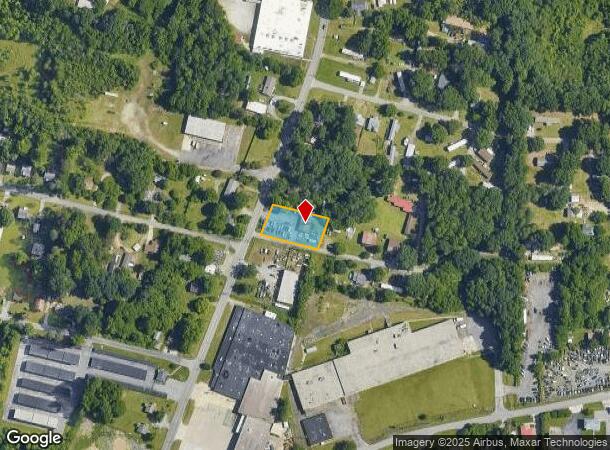  1123 Old Thomasville Rd, High Point, NC Parcel Map