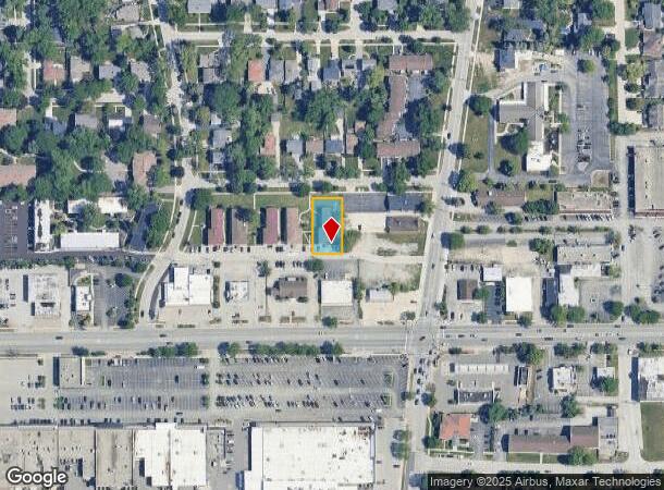  605 Park Plz, Glen Ellyn, IL Parcel Map