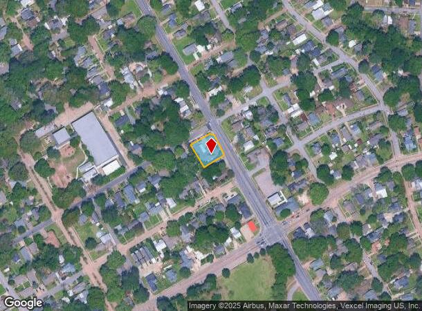  1515 W University Ave, Lafayette, LA Parcel Map