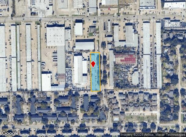5912 Allday Dr, Houston, TX Parcel Map
