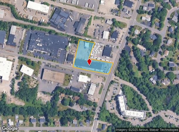 601 Pond St, Braintree, MA Parcel Map
